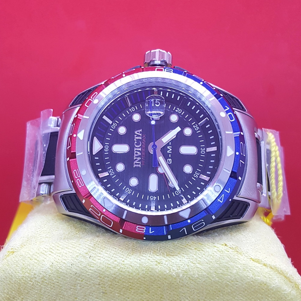 FIRM PRICE-ON SALE-INVICTA Hydromax GMT WATCH
